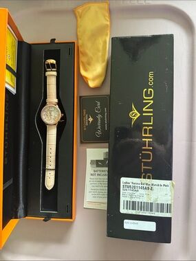 Stuhrling Ladies Verona Del Mar Watch in Pink